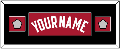 Miami Name & 2 Finals Patches - Alternate Red (2001-2008) - Essential Tier 4