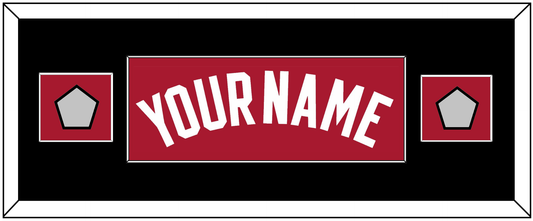 Miami Name & 2 Finals Patches - Alternate Red (2001-2008) - Essential Tier 4