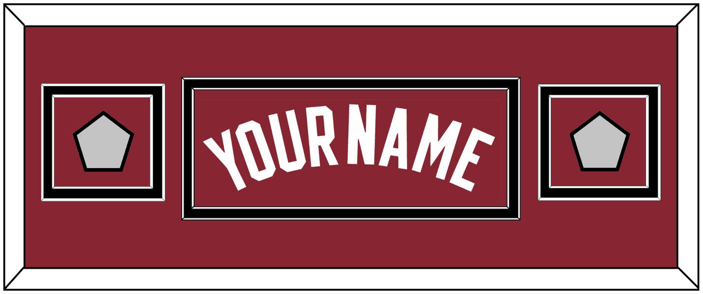 Miami Name & 2 Finals Patches - Alternate Red (2009-2017) - Signature Tier 6