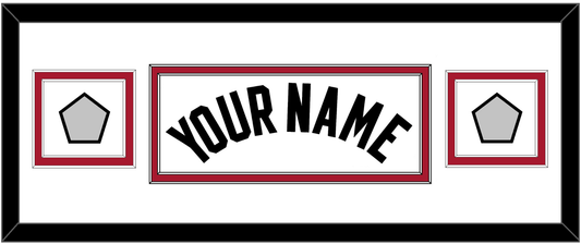 Miami Name & 2 Finals Patches - Home White (1999-2008) - Signature Tier 2