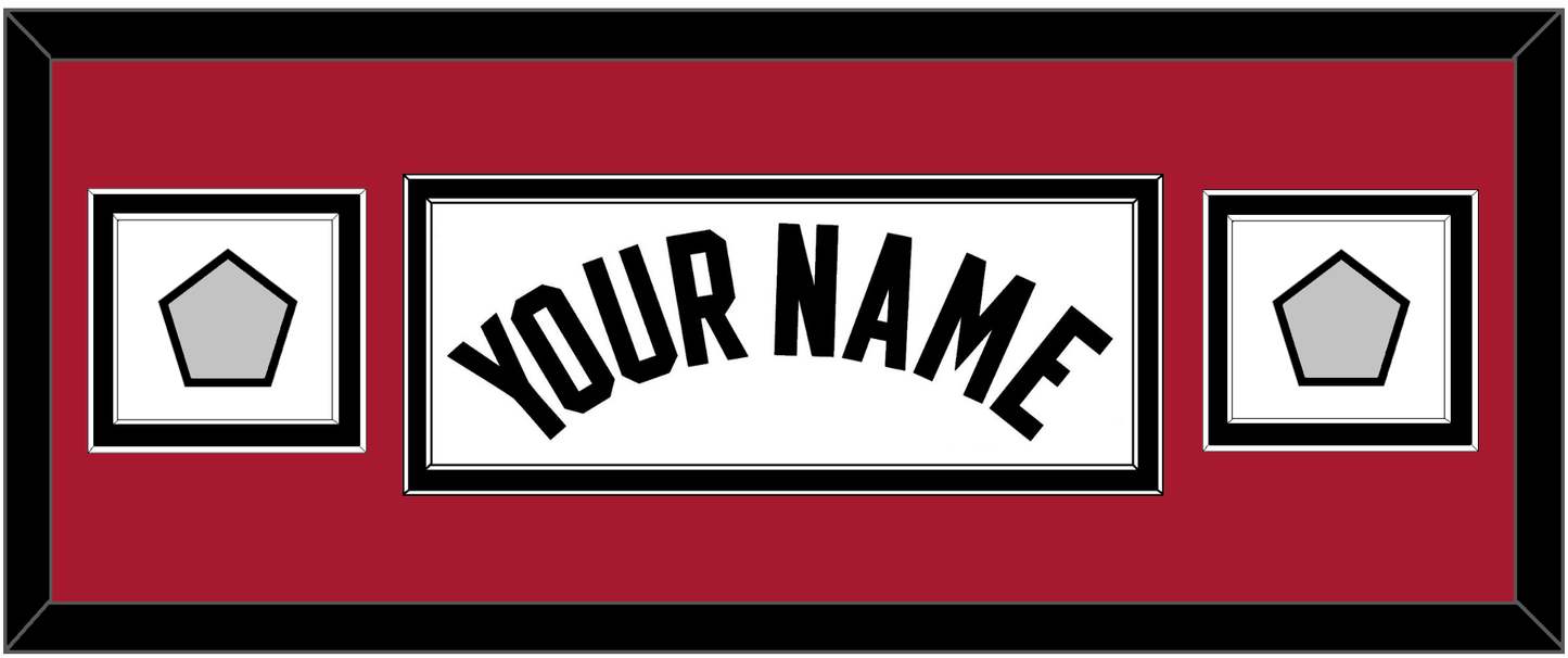 Miami Name & 2 Finals Patches - Home White (1999-2008) - Signature Tier 4