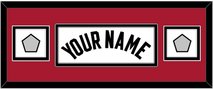 Miami Name & 2 Finals Patches - Home White (1999-2008) - Signature Tier 4
