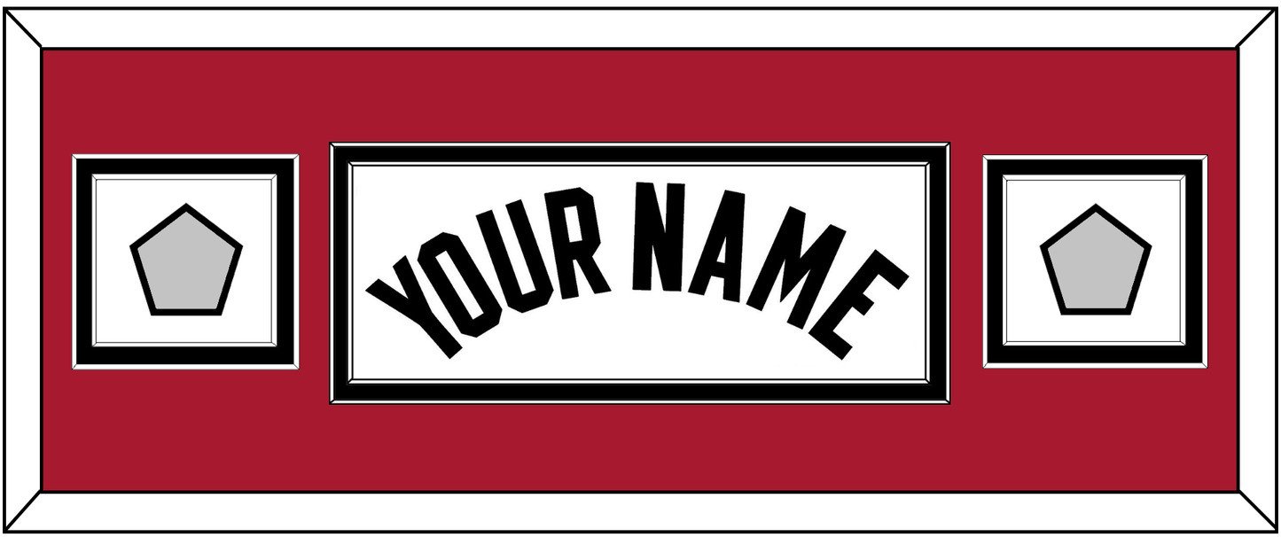 Miami Name & 2 Finals Patches - Home White (1999-2008) - Signature Tier 4