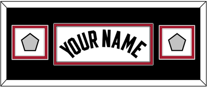 Miami Name & 2 Finals Patches - Home White (1999-2008) - Signature Tier 6
