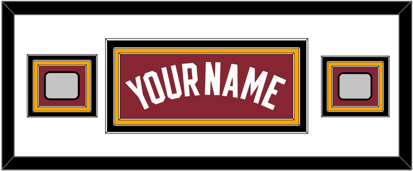 Miami Name & 2 Finals Patches - Alternate Red (2009-2017) - Premier Tier 2