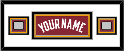 Miami Name & 2 Finals Patches - Alternate Red (2009-2017) - Premier Tier 2