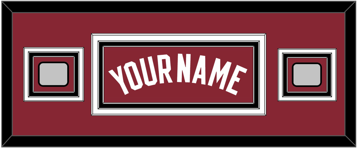 Miami Name & 2 Finals Patches - Alternate Red (2009-2017) - Premier Tier 8