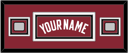 Miami Name & 2 Finals Patches - Alternate Red (2009-2017) - Premier Tier 8