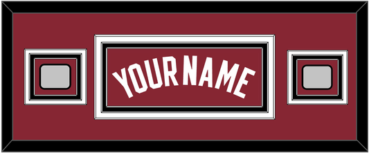Miami Name & 2 Finals Patches - Alternate Red (2009-2017) - Premier Tier 8