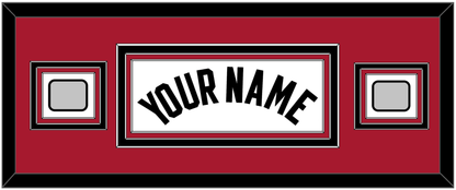 Miami Name & 2 Finals Patches - Home White (1999-2008) - Premier Tier 4