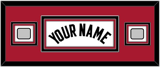 Miami Name & 2 Finals Patches - Home White (1999-2008) - Premier Tier 4