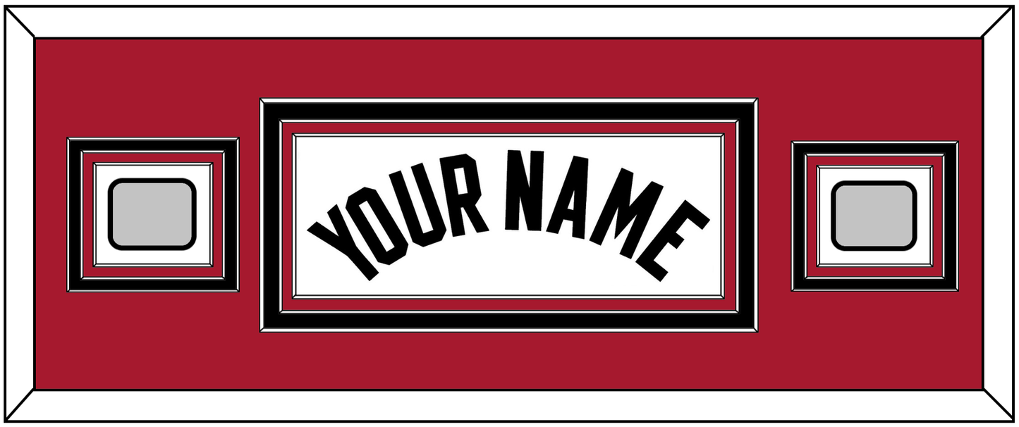 Miami Name & 2 Finals Patches - Home White (1999-2008) - Premier Tier 4