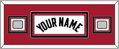 Miami Name & 2 Finals Patches - Home White (1999-2008) - Premier Tier 4