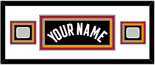 Miami Name & 2 Finals Patches - Road Black (1999-2008) - Premier Tier 4