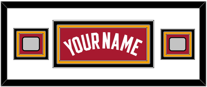Miami Name & 2 Finals Patches - Alternate Red (2001-2008) - Premier Tier 2