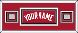 Miami Name & 2 Finals Patches - Alternate Red (2001-2008) - Triple Mat 8