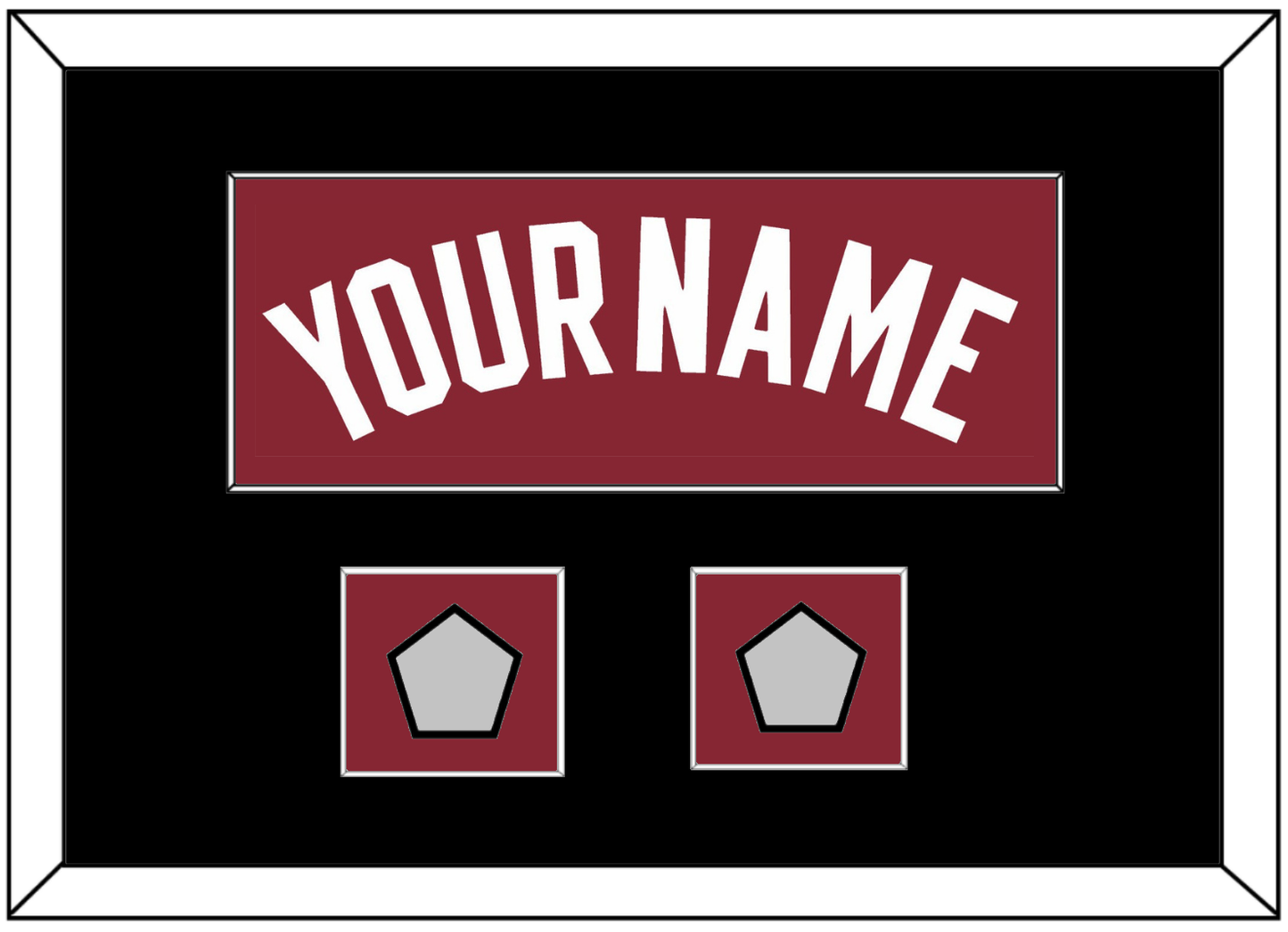 Miami Name & 2 Finals Patches - Alternate Red (2009-2017) - Essential Tier 3
