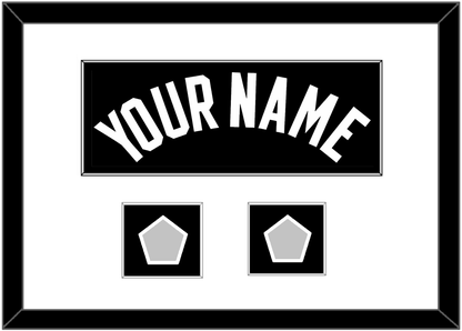 Miami Name & 2 Finals Patches - Road Black (1999-2008) - Essential Tier 1