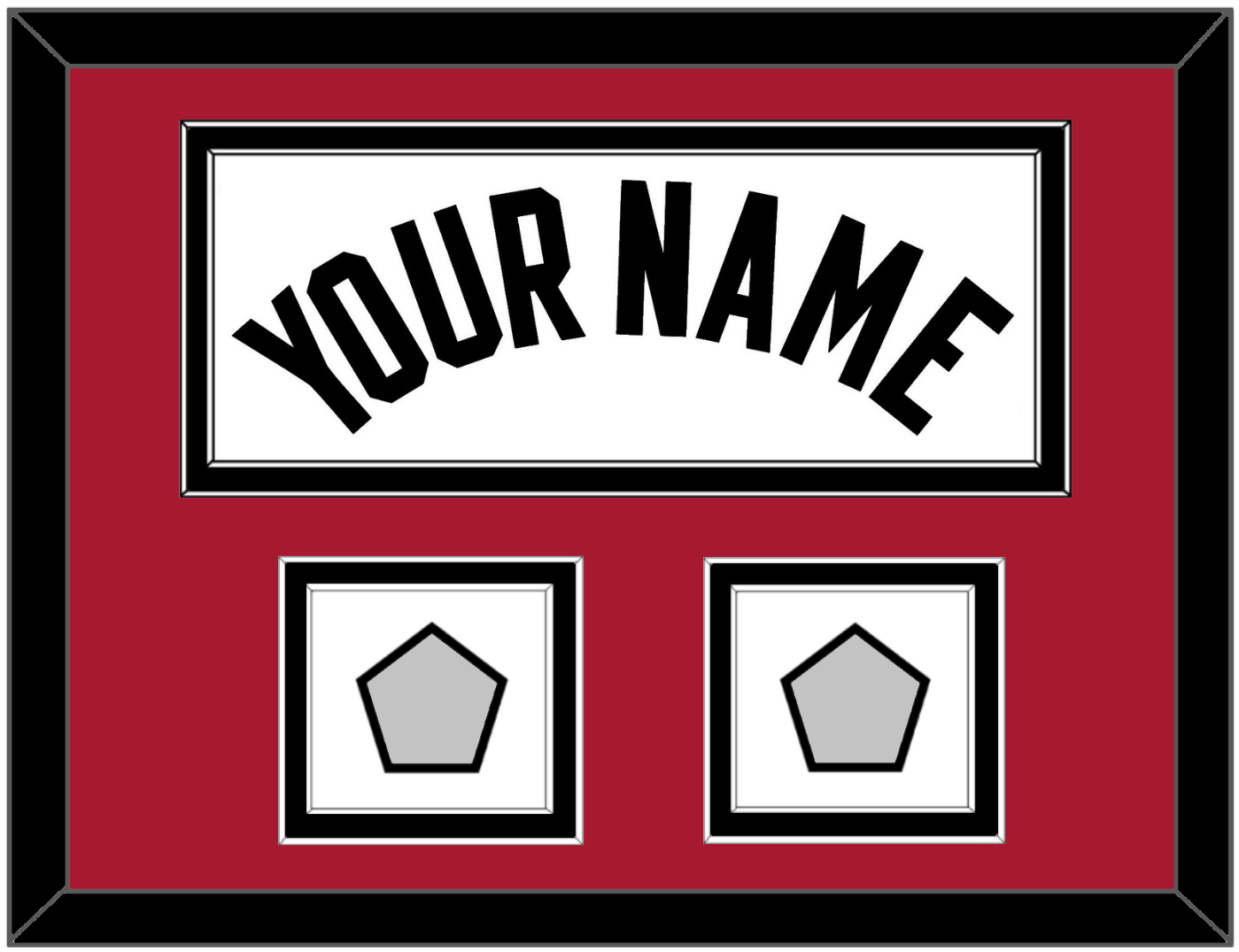 Miami Name & 2 Finals Patches - Home White (1999-2008) - Signature Tier 3