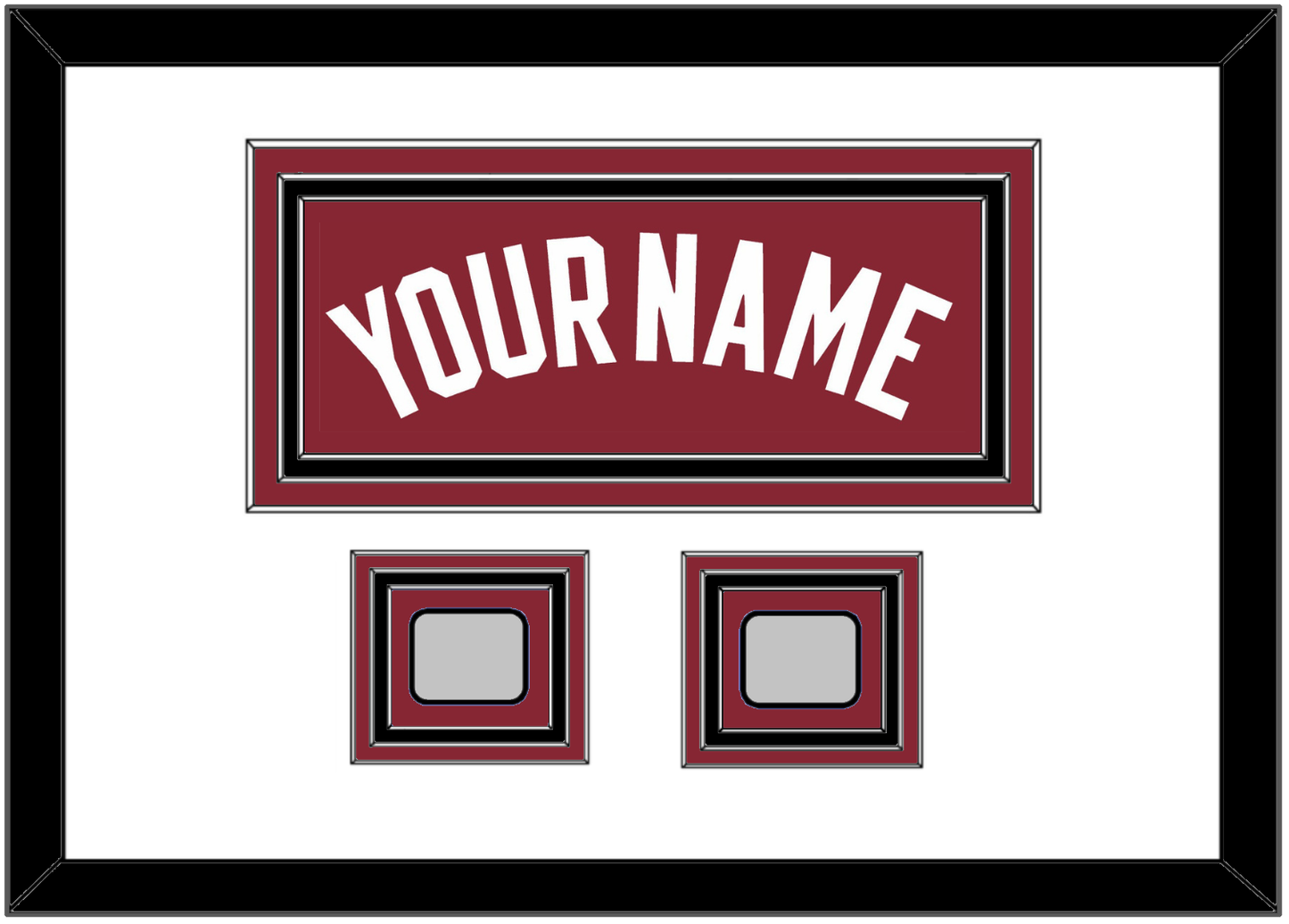 Miami Name & 2 Finals Patches - Alternate Red (2009-2017) - Premier Tier 3