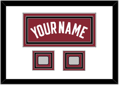 Miami Name & 2 Finals Patches - Alternate Red (2009-2017) - Premier Tier 3