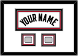 Miami Name & 2 Finals Patches - Home White (1999-2008) - Triple Mat 1