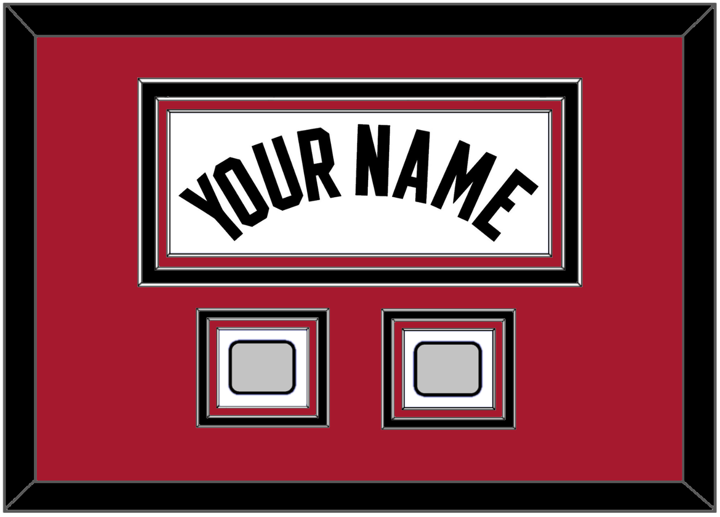 Miami Name & 2 Finals Patches - Home White (1999-2008) - Premier Tier 3