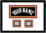 Miami Name & 2 Finals Patches - Road Black (1999-2008) - Triple Mat 3
