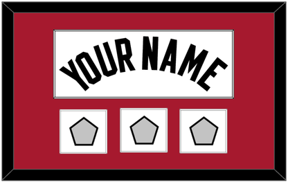 Miami Name & 3 Finals Patches - Home White (1999-2008) - Essential Tier 1