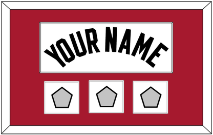 Miami Name & 3 Finals Patches - Home White (1999-2008) - Essential Tier 1