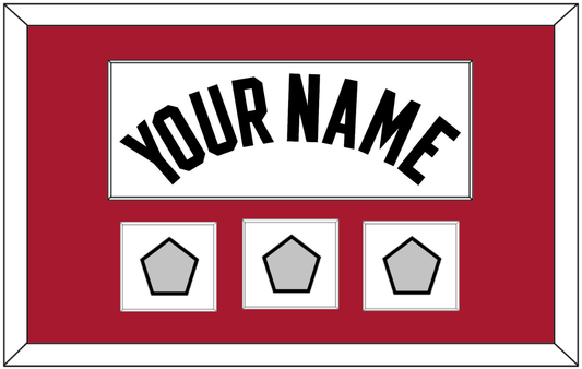 Miami Name & 3 Finals Patches - Home White (1999-2008) - Essential Tier 1