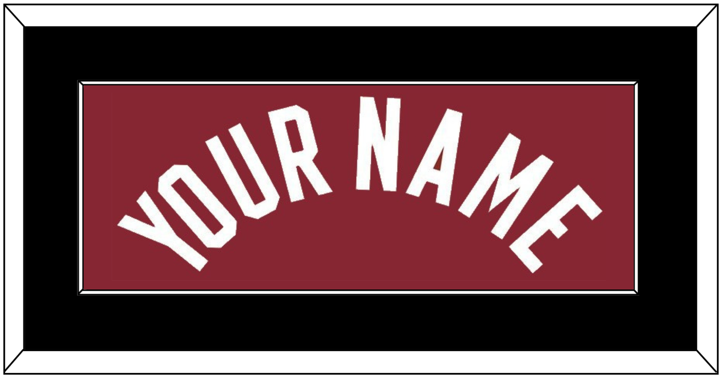 Miami Name - Red Statement - Essential Tier 2