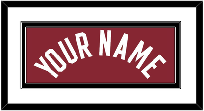 Miami Name - Red Statement - Signature Tier 1