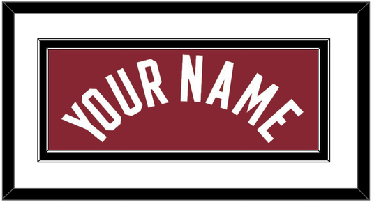 Miami Name - Red Statement - Signature Tier 1