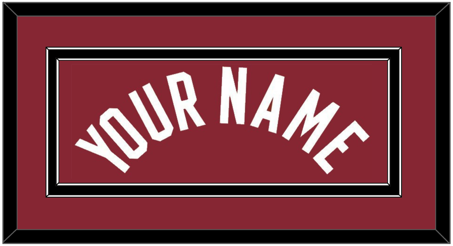 Miami Name - Red Statement - Signature Tier 3
