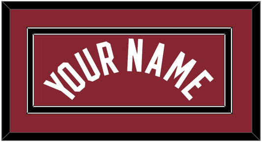Miami Name - Red Statement - Signature Tier 3