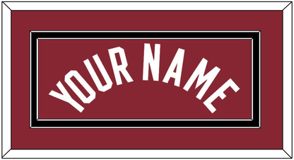 Miami Name - Red Statement - Signature Tier 3