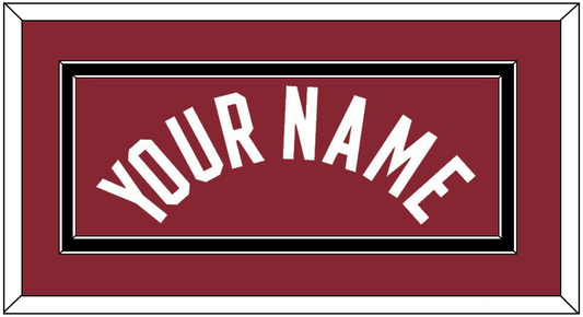 Miami Name - Red Statement - Signature Tier 3