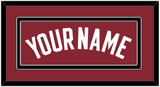 Miami Name - Alternate Red (2009-2017) - Double Mat 3