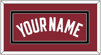 Miami Name - Alternate Red (2009-2017) - Signature Tier 3