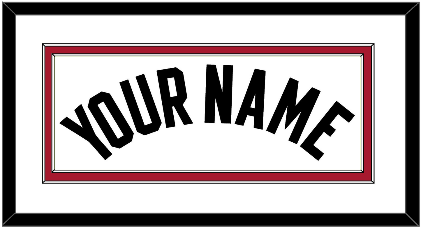 Miami Name - Home White (1999-2008) - Signature Tier 1
