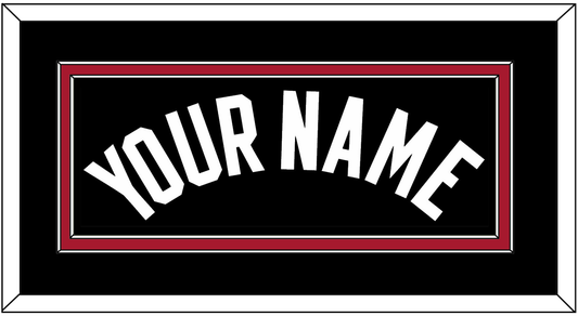 Miami Name - Road Black (1999-2008) - Signature Tier 2