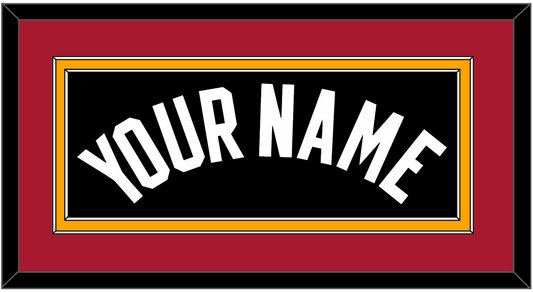 Miami Name - Road Black (1999-2008) - Signature Tier 3