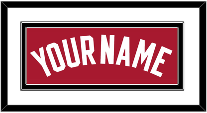 Miami Name - Alternate Red (2001-2008) - Signature Tier 1