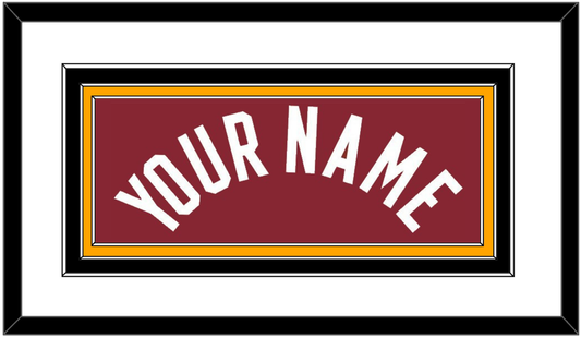 Miami Name - Red Statement - Premier Tier 1