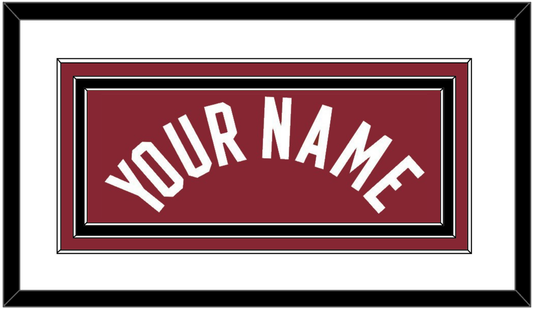Miami Name - Red Statement - Premier Tier 2