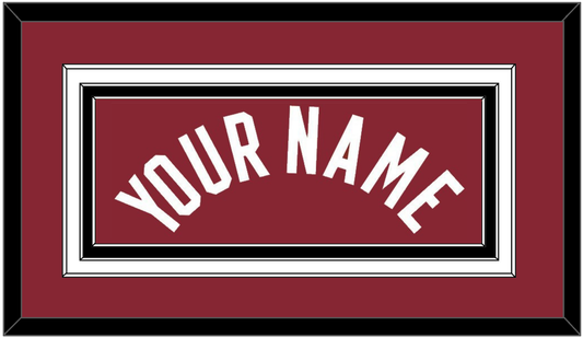 Miami Name - Red Statement - Premier Tier 4
