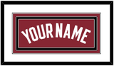 Miami Name - Alternate Red (2009-2017) - Triple Mat 2