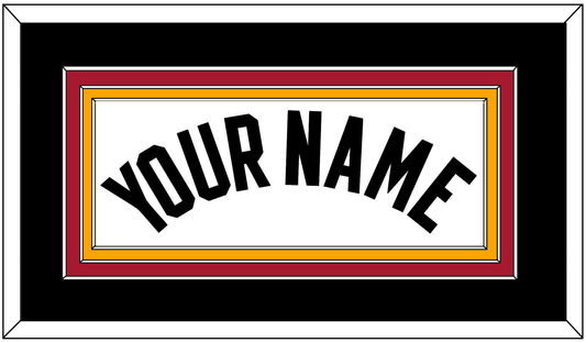 Miami Name - Home White (1999-2008) - Premier Tier 3
