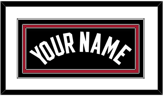 Miami Name - Road Black (1999-2008) - Premier Tier 1